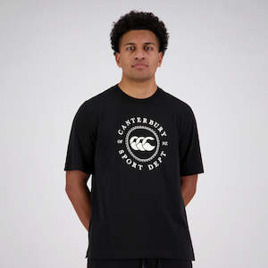 Canterbury: Sport Dept. Logo T-Shirt - Black