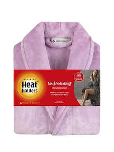 Heat Holders Ladies Dressing Gown - Orchid