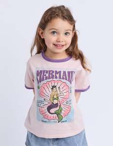 Mermaid Ringer Tee