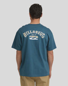 Billabong: Heritage Arch OG SS Tee - Real Teal