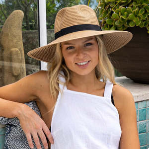 Cari Wide Brim Fedora