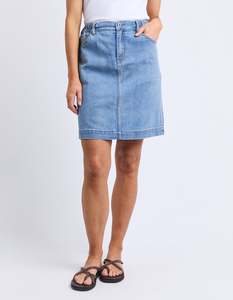Birdie Denim Skirt