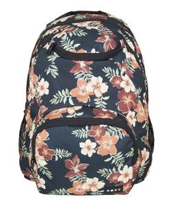 Shadow Swell Printed Backpack- Almond Tropical Feels