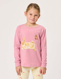 Cinnamon Bunny LS Tee