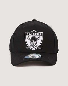 NFL Black & White Flex 110 Snapback - Oakland Raiders