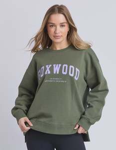 Womenswear: Interval Crew - Khaki/Lilac