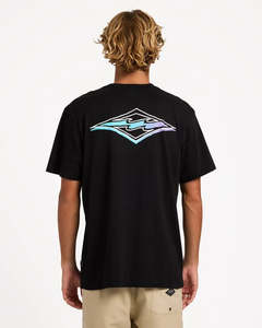 Menswear: Crayon Wave Premiuim Tee - Black