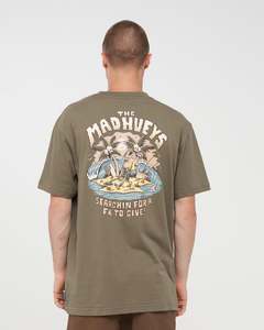Metal Searching Tee - Olive
