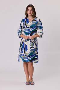 Womenswear: Swirl Print Dress