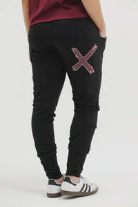 Home Lee: Apartment Pant - Merlot/Blush X