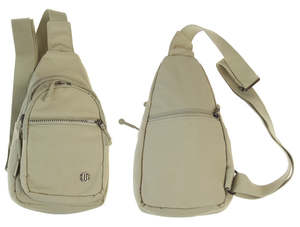 Handbags Wallets 1: Cross Body Mini Backpack - Grey