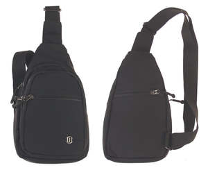 Handbags Wallets 1: Cross Body Mini Backpack - Black
