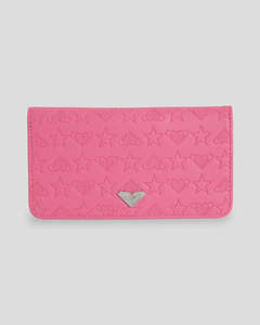 Crazy Wave Bi-fold Wallet - Pink Carnation