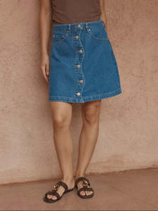 Tipo Wave Denim Skirt
