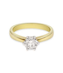 18ct Gold Diamond Solitaire