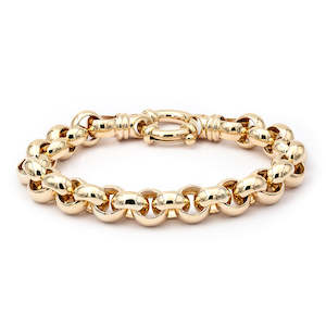 9ct Gold Belcher Bracelet