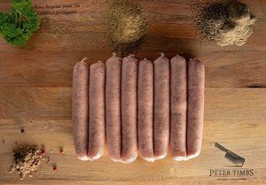 Autumn Favourites: Nuremberg Pork Sausage GF – 6 pack