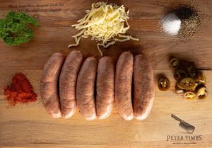 Summer Stunners Range: Jalapeno & Cheese Sausages GF – 6 Pack