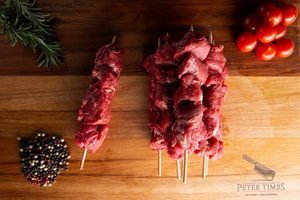 Summer Stunners Range: Tender Beef Kebabs – 6 Pack