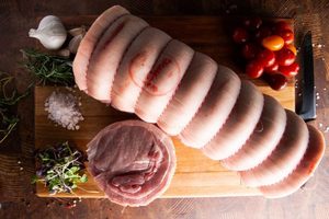 Autumn Favourites: Freedom Farmed Rolled Pork Loin – 1Kg – 2Kg Pieces