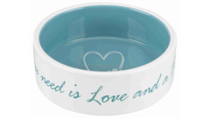Products: Pet’s Home Ceramic Bowl- Teal Pet Essentials Rototuna Hamilton