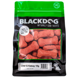 BlackDog Premium Treat Biscuits Liver Kidney Dog Treat