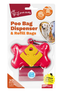 Clean Up: Yours Droolly Poo Bag Dispenser & Refill Bags