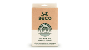 Beco Poop Bags Compostable with Handle