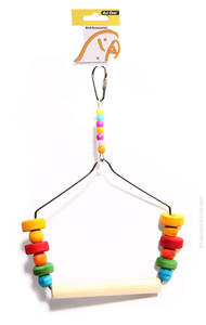 Bird: Avi One Coloured Block And Swing