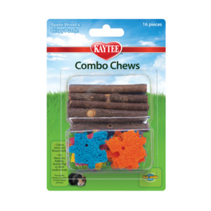 Kaytee Apple Wood & Crispy Puzzle Small Pet Chew
