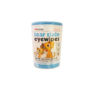 Petkin Tear Stain Eye Wipes