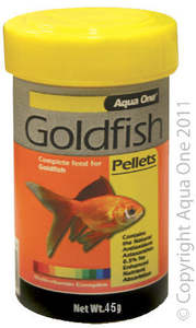 Aqua One Goldfish Pellet Fish Food