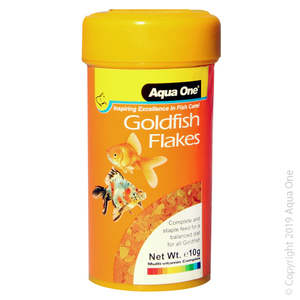 Aqua One Goldfish Flakes Fish Food