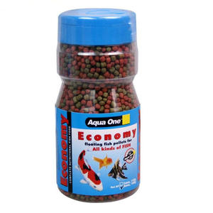 Goldfish Food: Aqua One Economy Pellet 2mm 100G