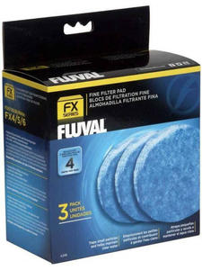 Fluval Filter: Fluval FX Series Fine Filter Pad 3 pack