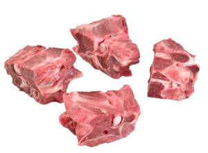 Raw Bones: Frozen Veal Neck Bones
