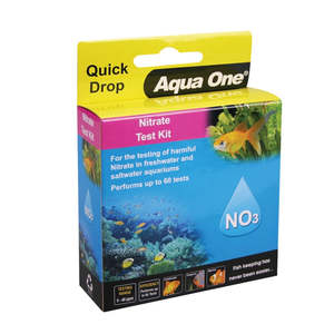 Aqua One Quick Drop Nitrate NO3 Test Kit