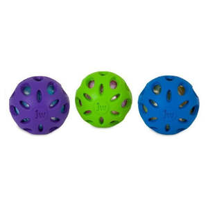 JW Crackle Heads Crackle Ball Dog Toy