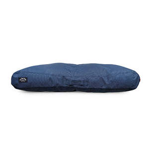 Dog Bed: Its Bed Time Outdoor Cushion Blue