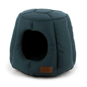 Cat Bed: Cattitude Dome Igloo Petrol Blue