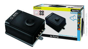 Air Pumps Airstones Accessories: Aqua One Precision Air Pump 4 Outlet 12000