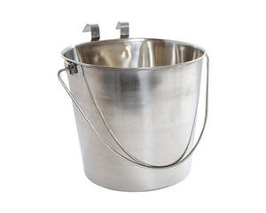Canine Care Dog Bucket Stainless Steel