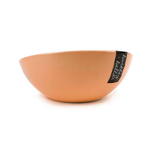 Barkley Bella Dog Bowl: Barkley & Bella Ergonomic Peach Pet Bowl