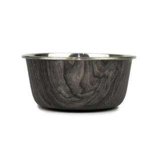 Barkley & Bella Bowl Stainless Driftwood Large
