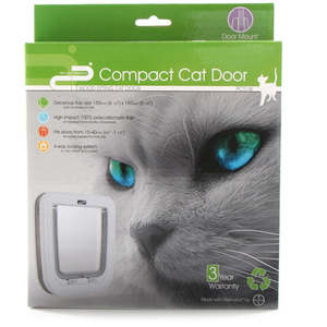 Cat Doors: Pet-Corp Compact Wood Fitting Cat Door