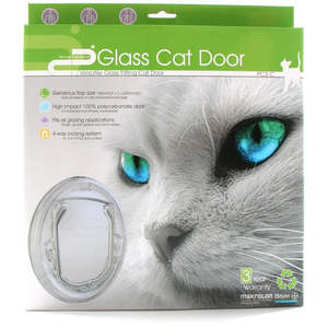 Pet-Corp Versatile Glass Fitting Cat Door