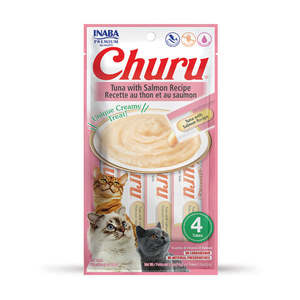 Inaba Cat Churu Tuna with Salmon Cat Treat