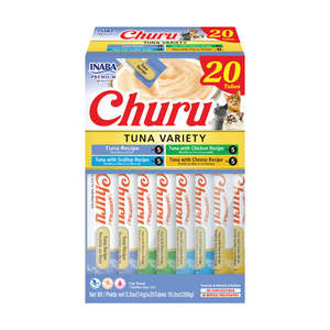 Cat Treats: Inaba Churu Tuna Variety Box Cat Treat