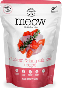 Meow Air Dried Chicken & Salmon Cat Treat