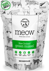 Cat Treats: Meow Freeze Dried Green Lipped Mussel Cat Treats